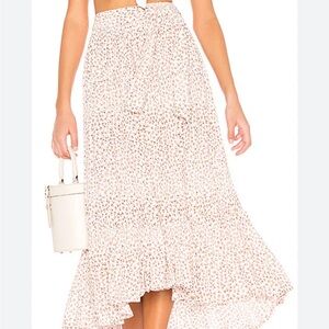 LAST CHANCE FAITHFULL THE BRAND Sabila Skirt in Pink Rae Floral